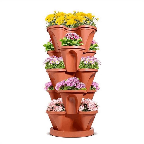 Stackable Three-Petal Planter