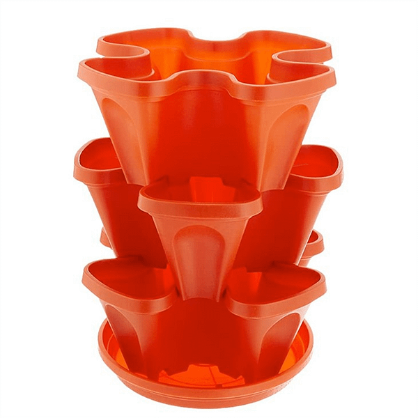 Stackable Three-Petal Planter