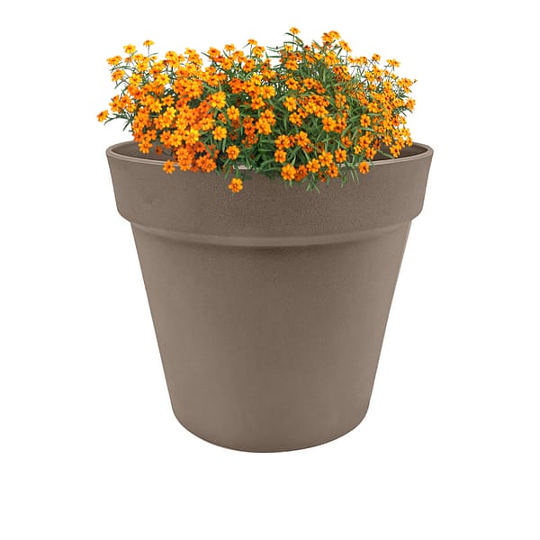 plastic flower pots