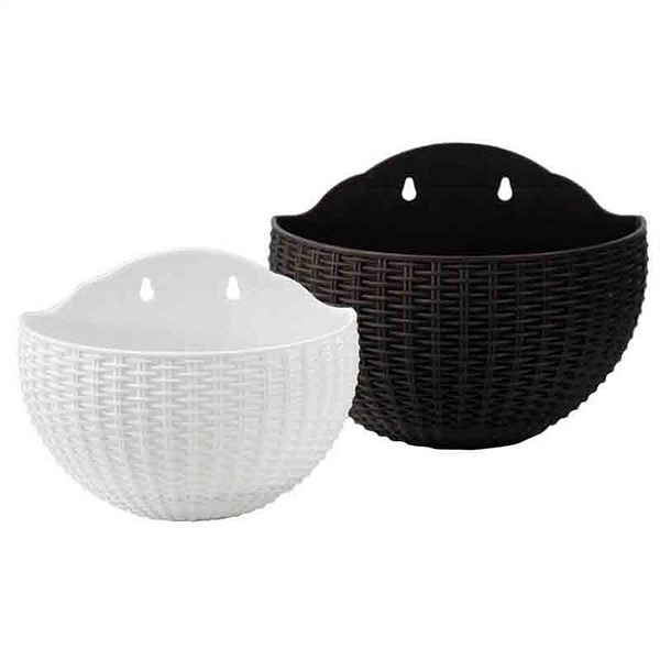 Rattan Wall Planter