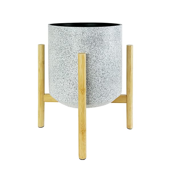 Round Planter With Stand